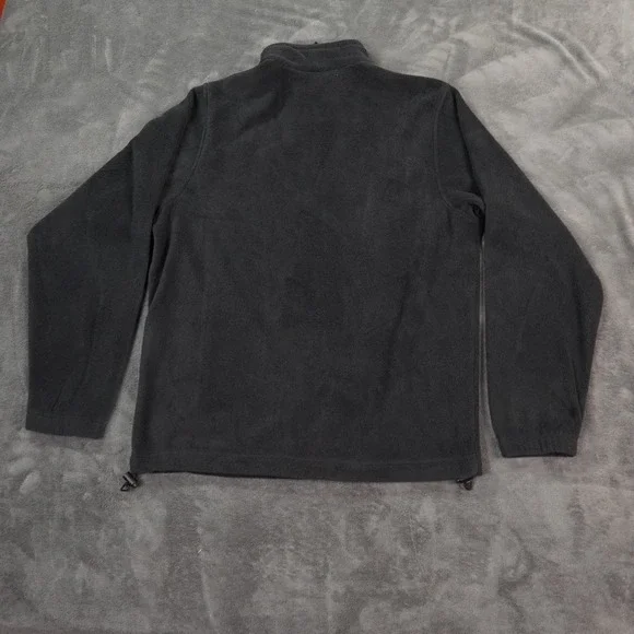 Columbia Jacket Mens‎ Small Gray Dave Matthews Band 2012 Tour Fleece Full Zip - Picture 2 of 12